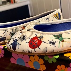 Girl size 2. Adorable Bug shoes. Brand New in Box